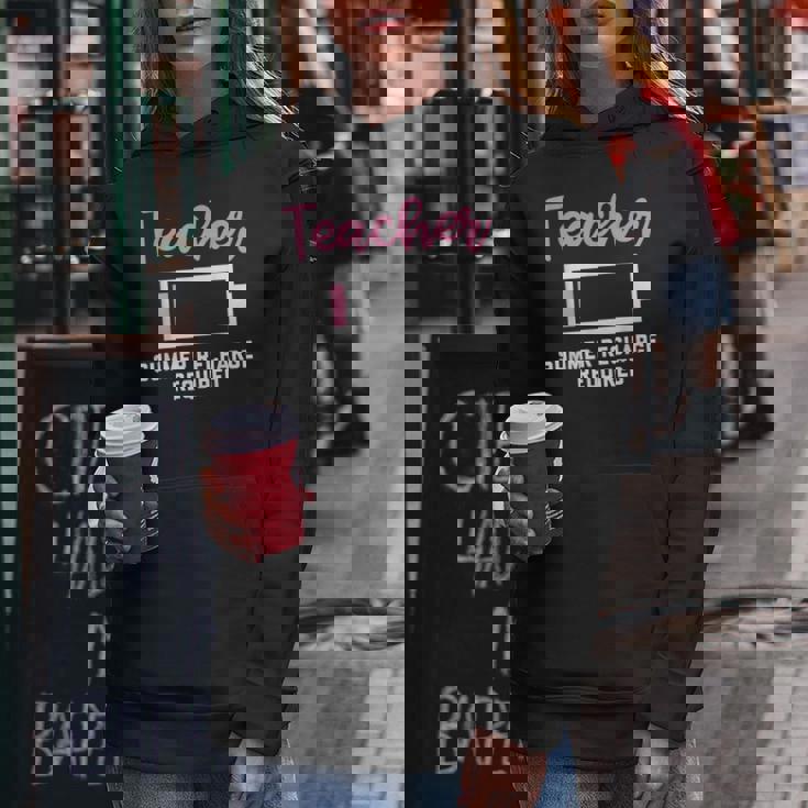 Teacherummer Recharge Required シャツ レディースパーカー 面白い贈り物