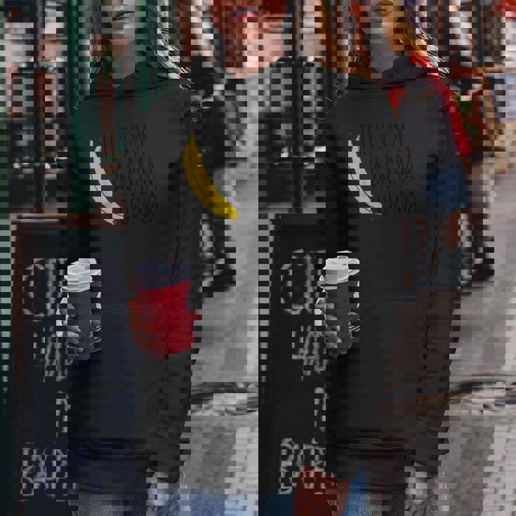 This Is My Banana Costume これが私のバナナの衣装 レディースパーカー 面白い贈り物