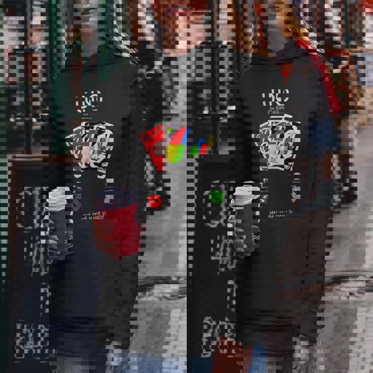 Uno Calls And I Must Be For Children レディースパーカー 面白い贈り物