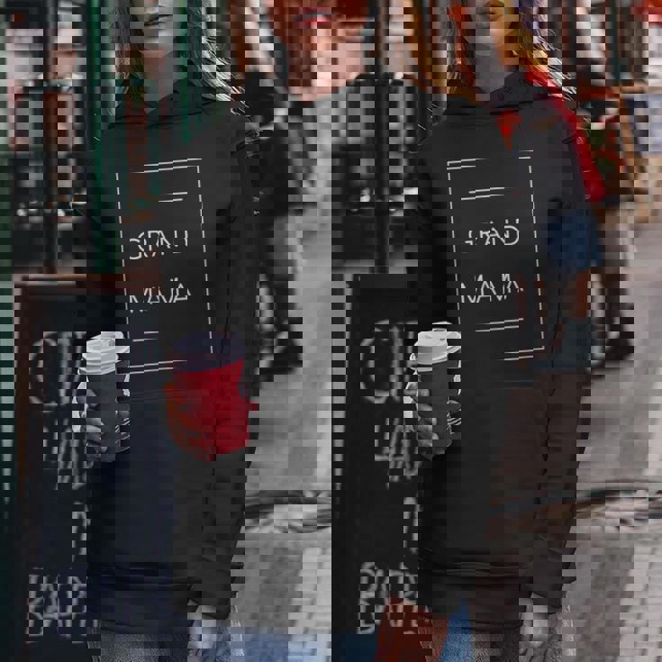 おばあちゃん、グランドママへのサプライズ妊娠発表ギフト レディースパーカー 面白い贈り物