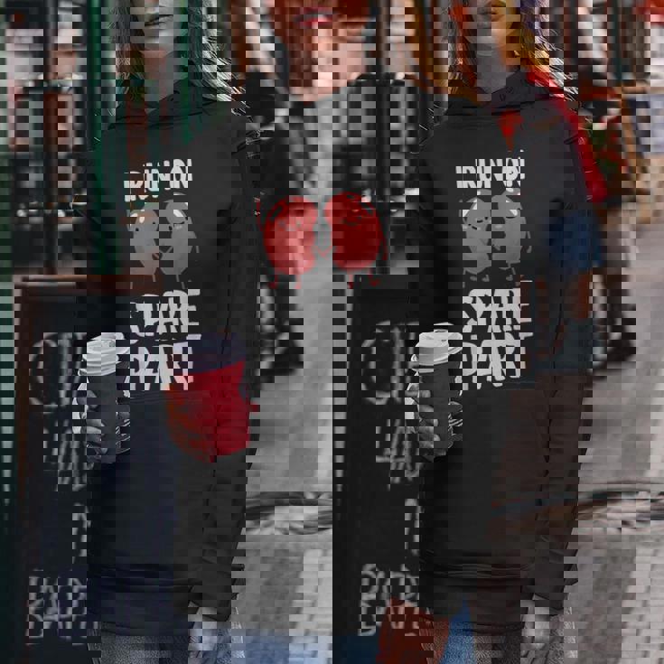 かわいい腎臓ドナーアート 男性 女性 腎臓レシピエント移植 レディースパーカー 面白い贈り物