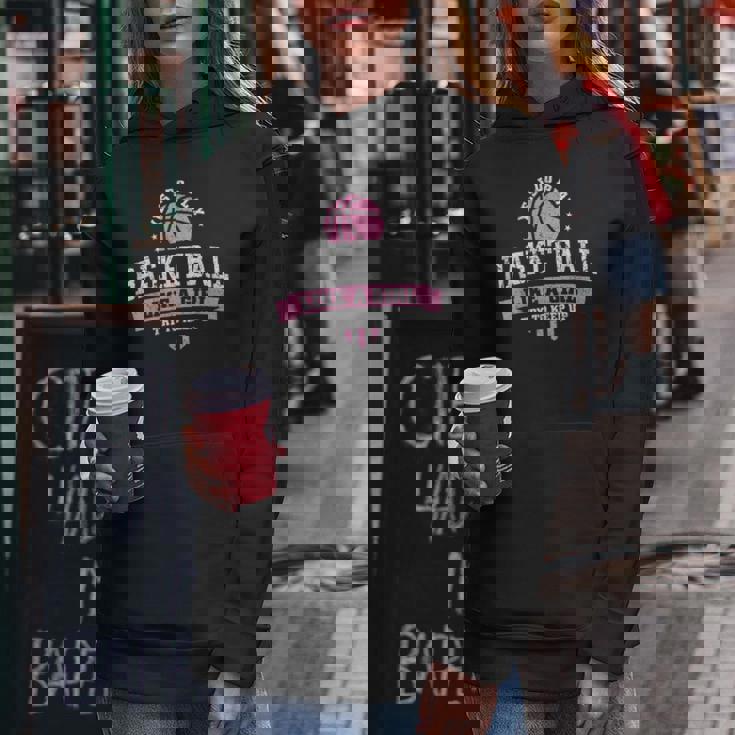 はい、私は女の子のようにバスケットボールをします レディースパーカー 面白い贈り物