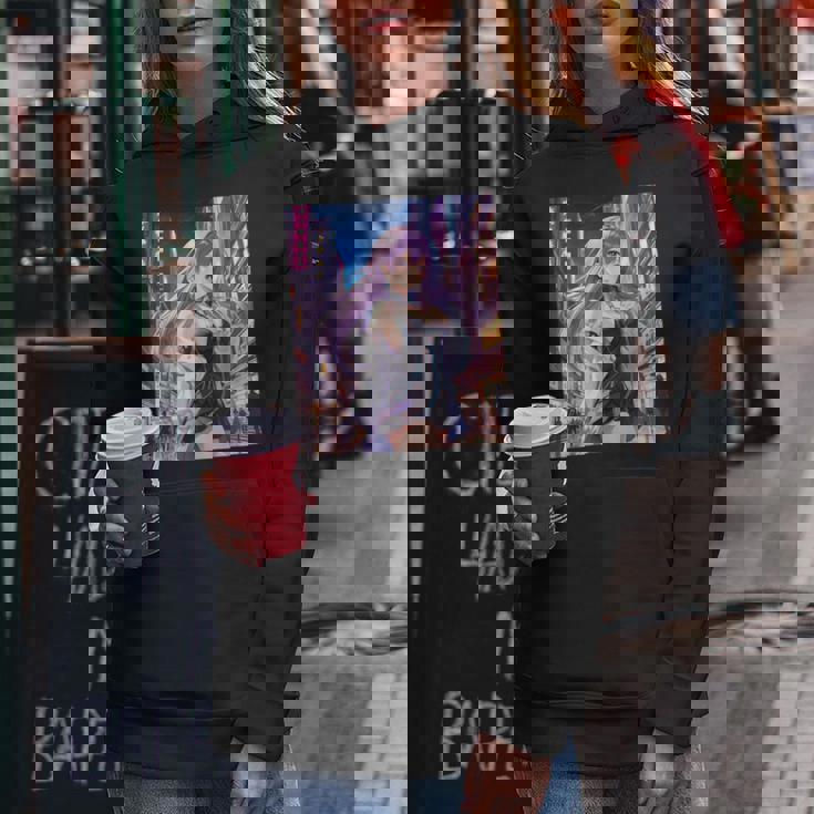 アニメの女の子、漫画、美学、かわいい、日本語、Waifu プリント レディースパーカー 面白い贈り物