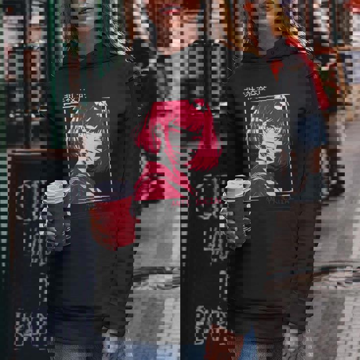 アンチソーシャル アニメ 女の子 マスク付き 漢字テキストaporwave レディースパーカー 面白い贈り物