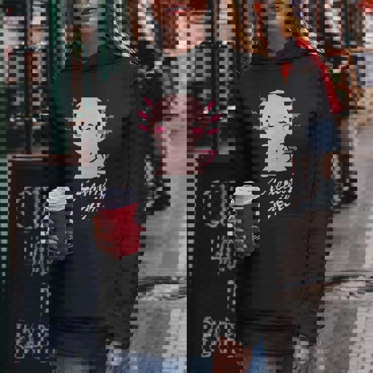 ウーパールーパーの女の子 レディースパーカー 面白い贈り物