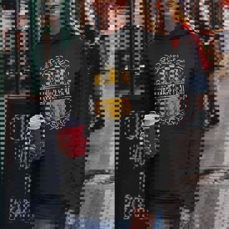 オクトーバーフェスト I Love Beer Bier & German クラシックミュージック レディースパーカー 面白い贈り物