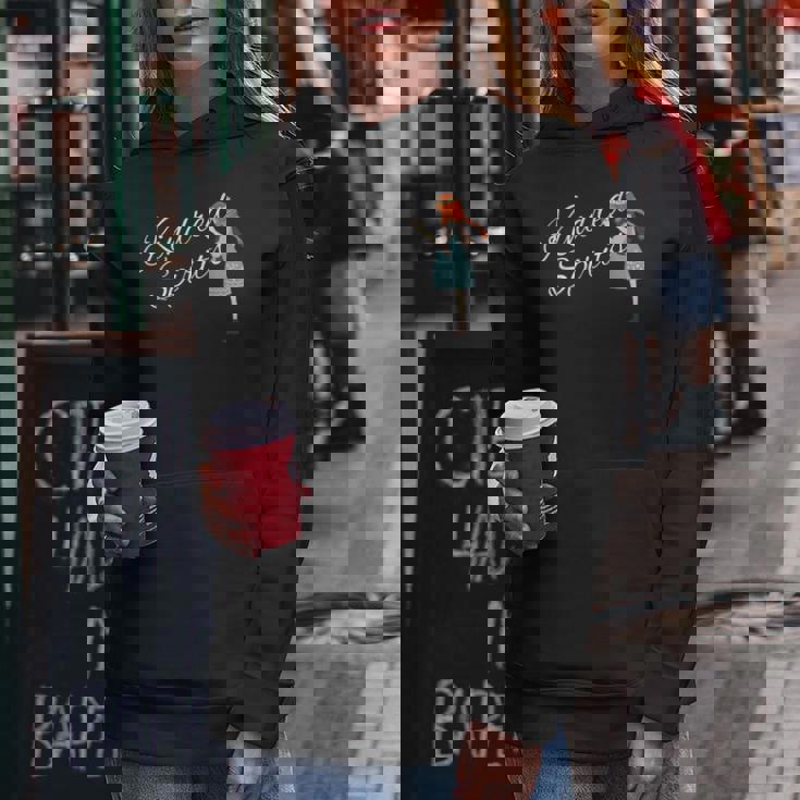 キンドレッドスピリッツ 赤髪三つ編みの女の子 レディースパーカー 面白い贈り物