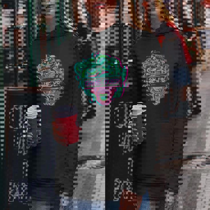 ゲームオーバー・メドゥーサ Alt Indie Aestheticaporwave Egirl Eboy レディースパーカー 面白い贈り物