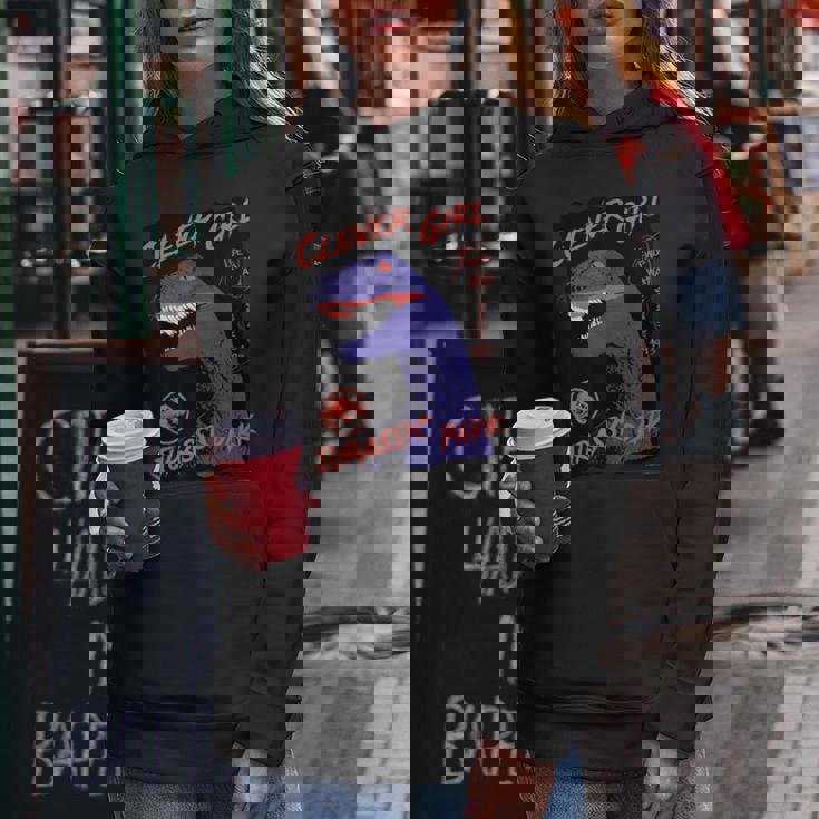 ジュラシック・ワールド Clever Girljurassic Park レディースパーカー 面白い贈り物