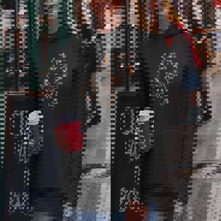 タンポポ ヨークシャー テリアの花、花のヨーキー ツリー レディースパーカー 面白い贈り物