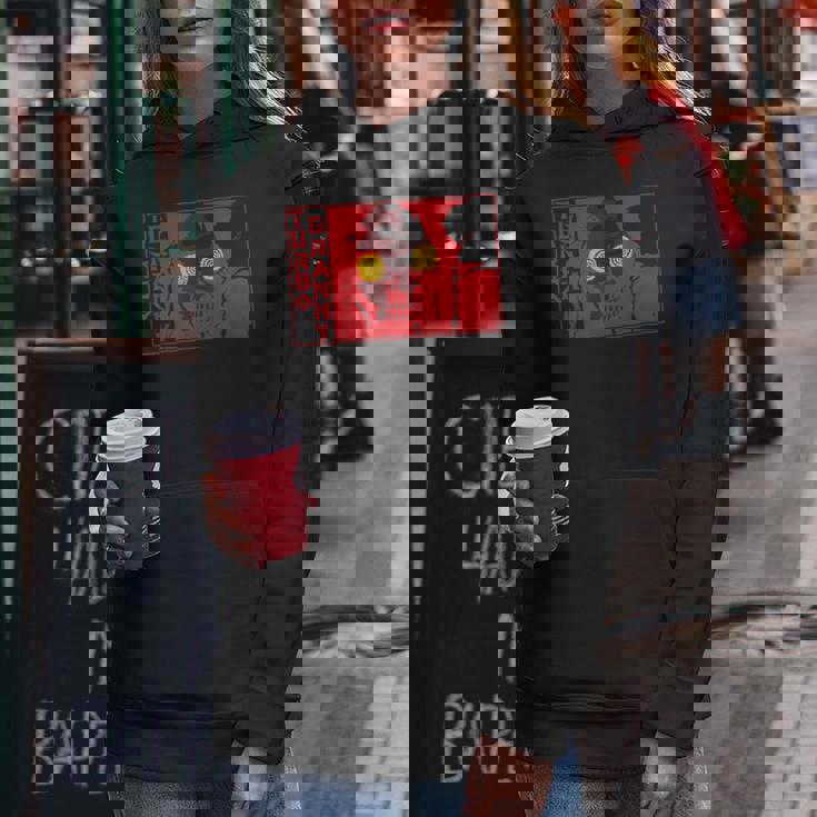 ターボおばあちゃん レディースパーカー 面白い贈り物