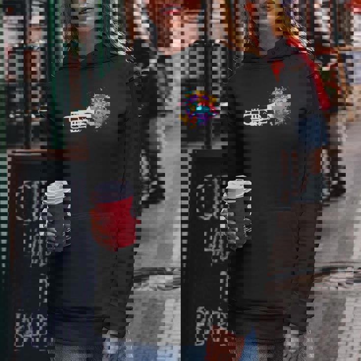 トランペット 女性 男性 音楽 教師 カラフル コルネット コルネティスト レディースパーカー 面白い贈り物