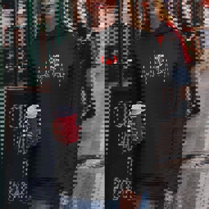 トロント スカイライン ハートビート カナダ国旗 男性用 女性用 カナダ レディースパーカー 面白い贈り物