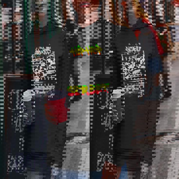 ヒップホップ ラップ ストリートライフ ダンス メラニン 黒人 男性 女性 キッズ レディースパーカー 面白い贈り物