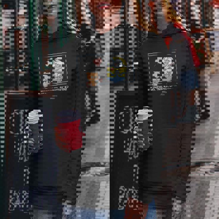 ミニオンズ ボブ&ティム Be Kind Think Kindtay Kind レディースパーカー 面白い贈り物