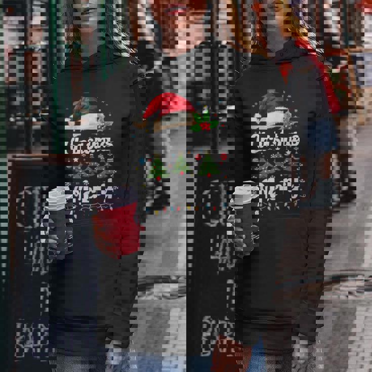 メリークリスマスライト 赤いサンタ帽子 クリスマス ファミリー 男性 女性 レディースパーカー 面白い贈り物