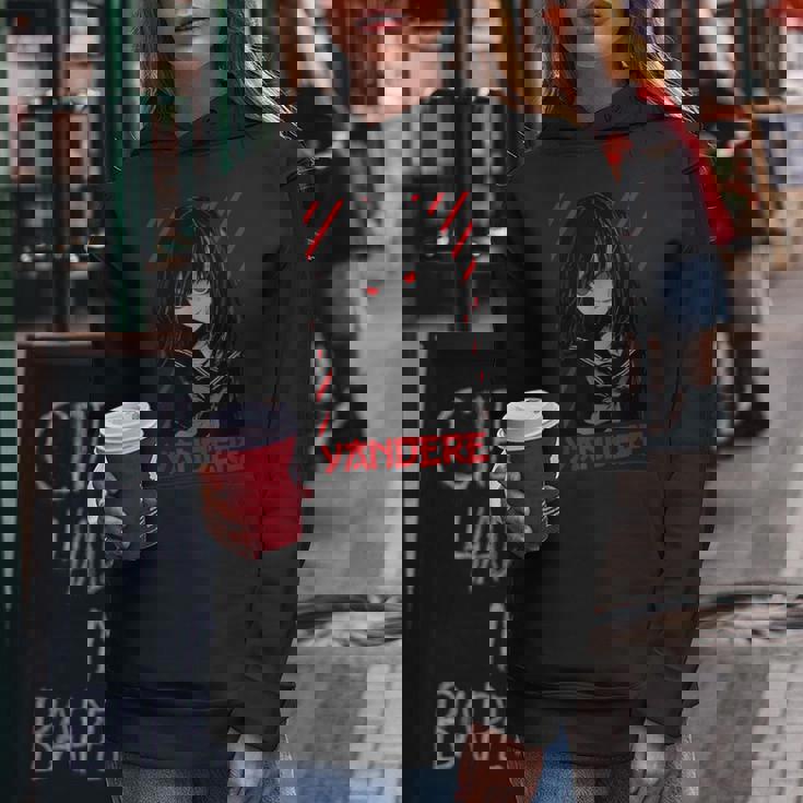 ヤンデレ アニメ 女の子 かわいい エモ ゴス オタク アニメ マンガ好き レディースパーカー 面白い贈り物