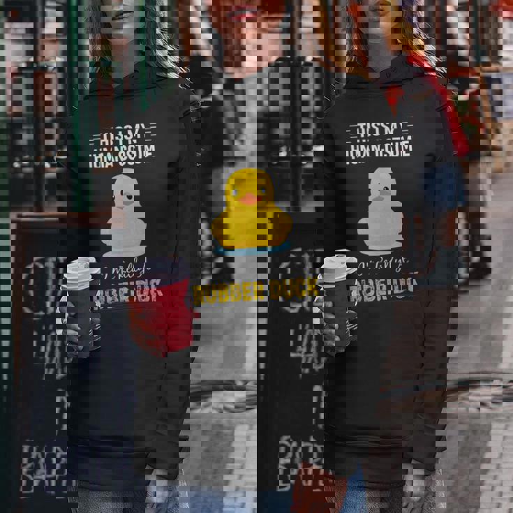 ラバーダックシャツ I'm Really A Rubber Duck レディースパーカー 面白い贈り物