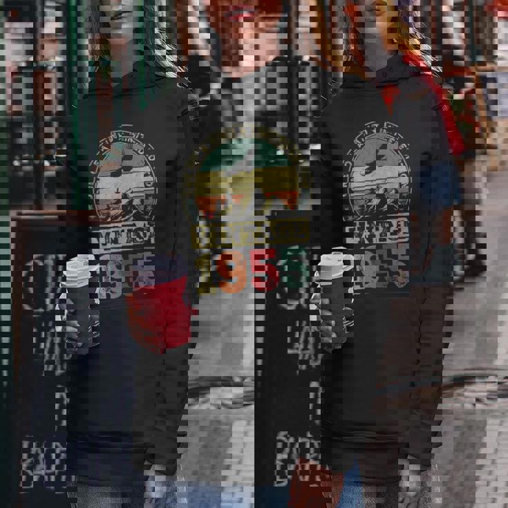 ヴィンテージ 1955 ギフト 男性 女性 長寿祝い 1955年生まれ 還暦祝い ユニークな誕生日プレゼント レディースパーカー 面白い贈り物