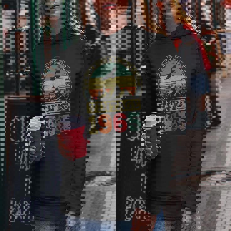 ヴィンテージ 1965 ギフト 男性 女性 長寿祝い 1965年生まれ 還暦祝い ユニークな誕生日プレゼント レディースパーカー 面白い贈り物