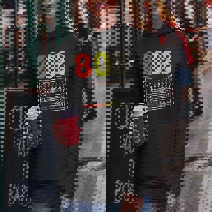 ヴィンテージ 808 ローランド ドラムマシン ギフト 男性 女性 ドラムに レディースパーカー 面白い贈り物