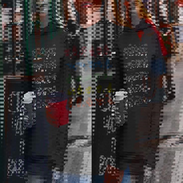 手話tシャツ Asl Teacher手アルファベット学習tシャツ レディースパーカー 面白い贈り物