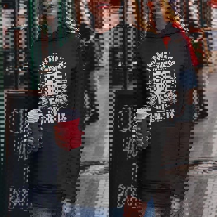 男性、女性、58歳の誕生日への58歳の誕生日プレゼント レディースパーカー 面白い贈り物