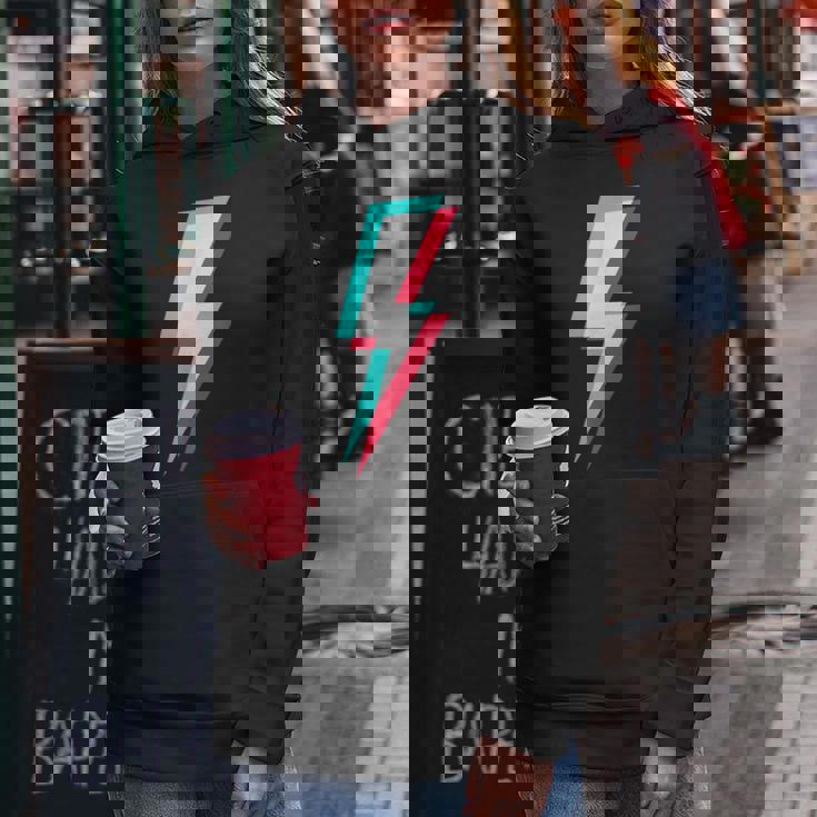 稲妻デザイン キッズ 男の子 女の子 女性 男性 グラフィック レディースパーカー 面白い贈り物