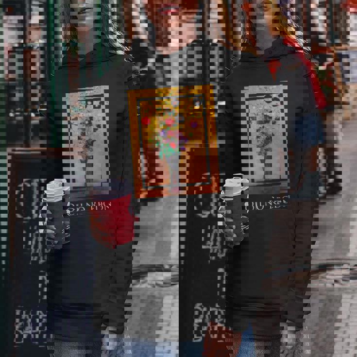 花瓶 オディロン・ルドン 絵画 シンボリズム 花ase Flowers Odilon Redonymbolism レディースパーカー 面白い贈り物