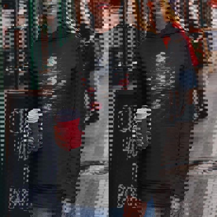 蓮の花 日本の月 反射 自然 恋人 デザイン レディースパーカー 面白い贈り物