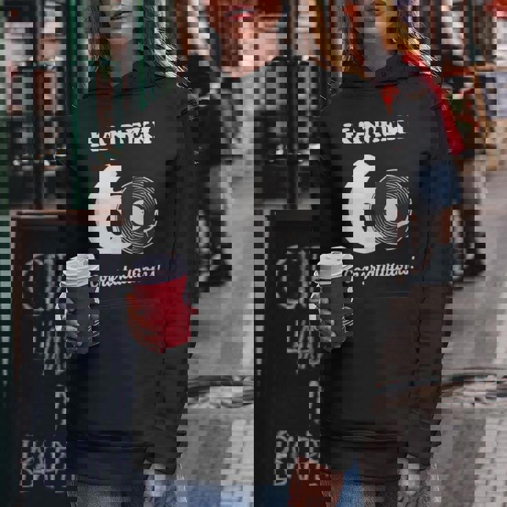 還暦祝い レトロ 音楽好き レコード好き 父 男性 女性 還暦 お祝い 60歳 おしゃれ レディースパーカー 面白い贈り物