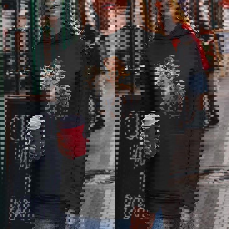 馬 女の子 西洋 乗馬 ポニー 水彩 馬 レディースパーカー 面白い贈り物