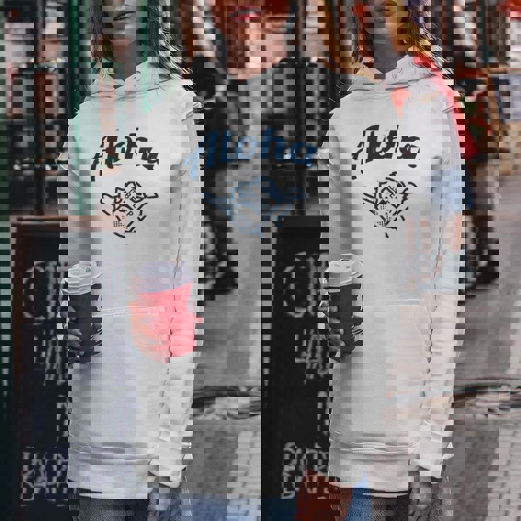 Aloha Beer レディースパーカー 面白い贈り物