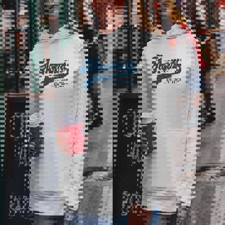 Mommy Est 2025 Mommy To Be New Mommy Pregnancy レディースパーカー 面白い贈り物