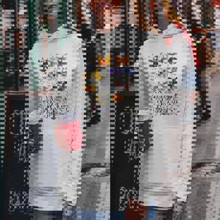 Mommy Mama バタフライ フローラル 夏 母の日 グラフィック ママ 長袖tシャツ レディースパーカー 面白い贈り物