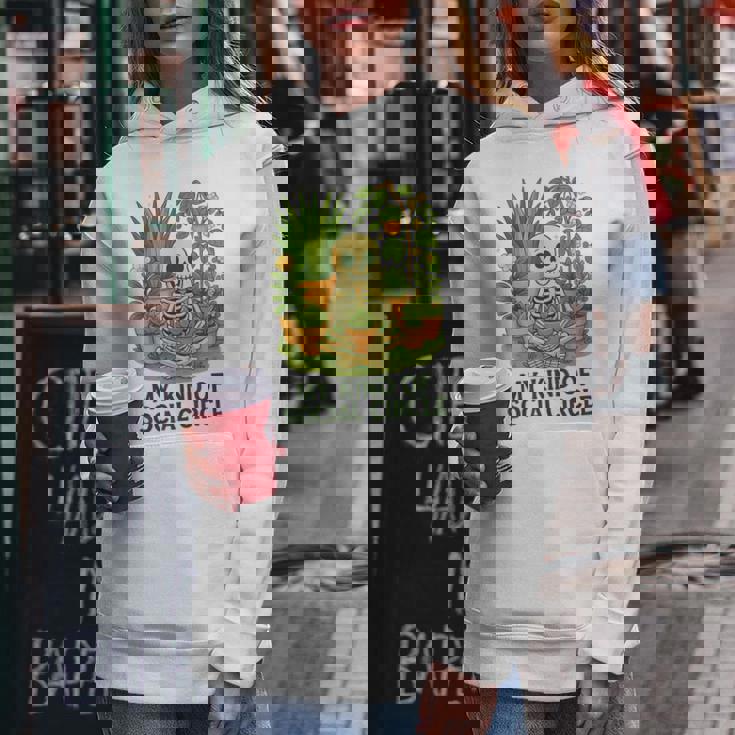 My Kind Ofocial Circle Plantkeleton ユーモア レディースパーカー 面白い贈り物