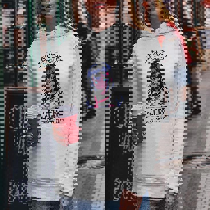 かわいい 和 かわいい アニメ 女の子 イラスト グラフィック デザイン レディースパーカー 面白い贈り物