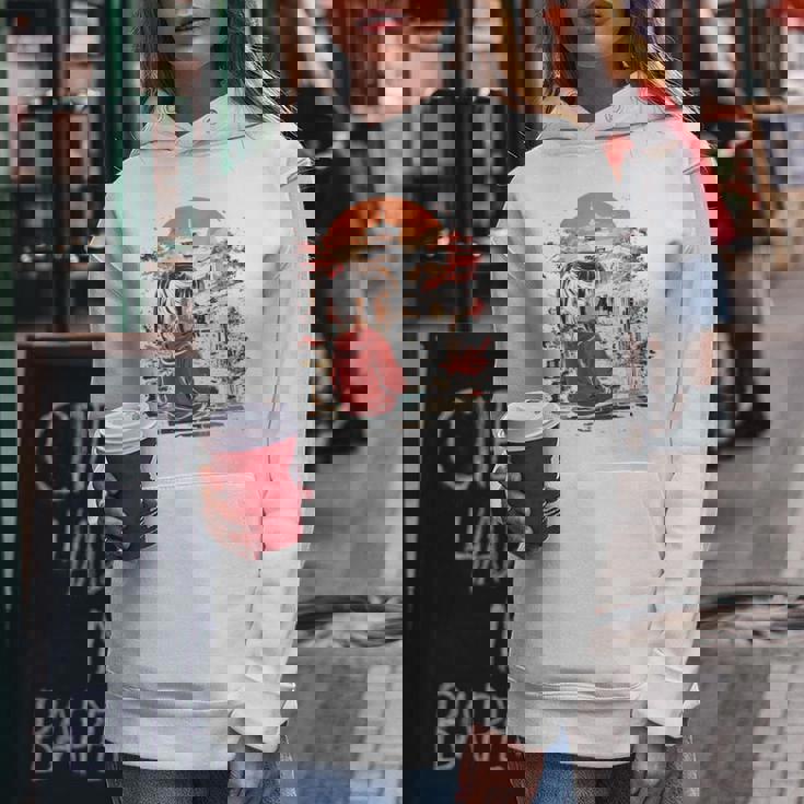 アニメ 女の子 日本 バックプリント レディースパーカー 面白い贈り物