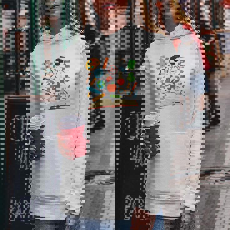 ティーチングアシスタント 学校初日 男性 女性 長袖tシャツ レディースパーカー 面白い贈り物