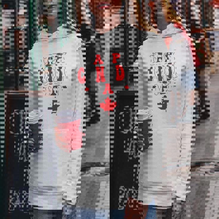 ハッピーカナダデー カナダメープル カナダの女性 メンズ キッズ レディースパーカー 面白い贈り物