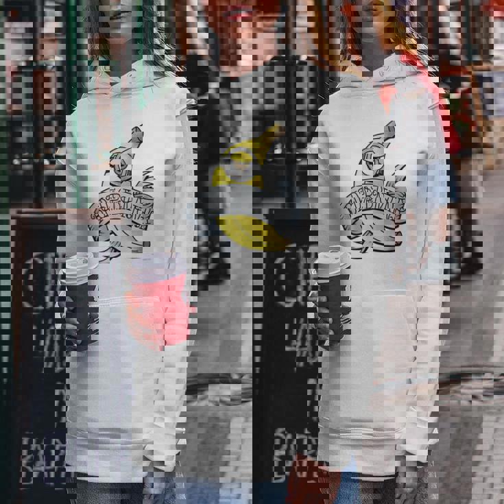 ミニオン Bad To The Banana レディースパーカー 面白い贈り物