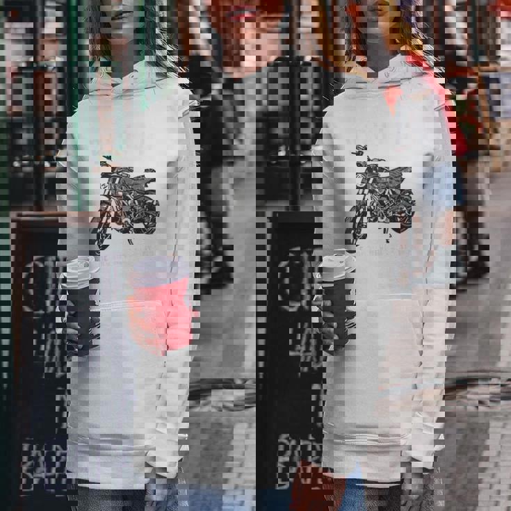 緑寿祝い バイク好き 車好き 父 男性 女性 クラシック 66歳 The Road Never Ends At 66 レディースパーカー 面白い贈り物