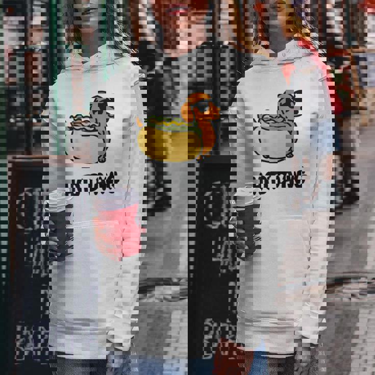 面白い犬 ホットドッグ 食通 駄洒落ギフト 男性 女性 キッズ 男の子 女の子 レディースパーカー 面白い贈り物