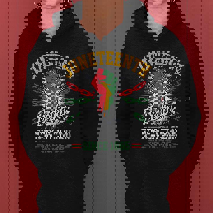 1865年以来、すべてのチェーンを破る 女性 男性 Junenth Freedom レディースパーカー