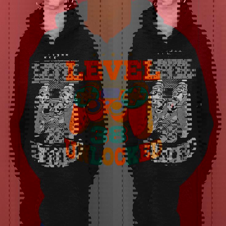 38歳の誕生日プレゼント 38歳 男性と女性、ビデオゲーム 1983年生まれ レディースパーカー