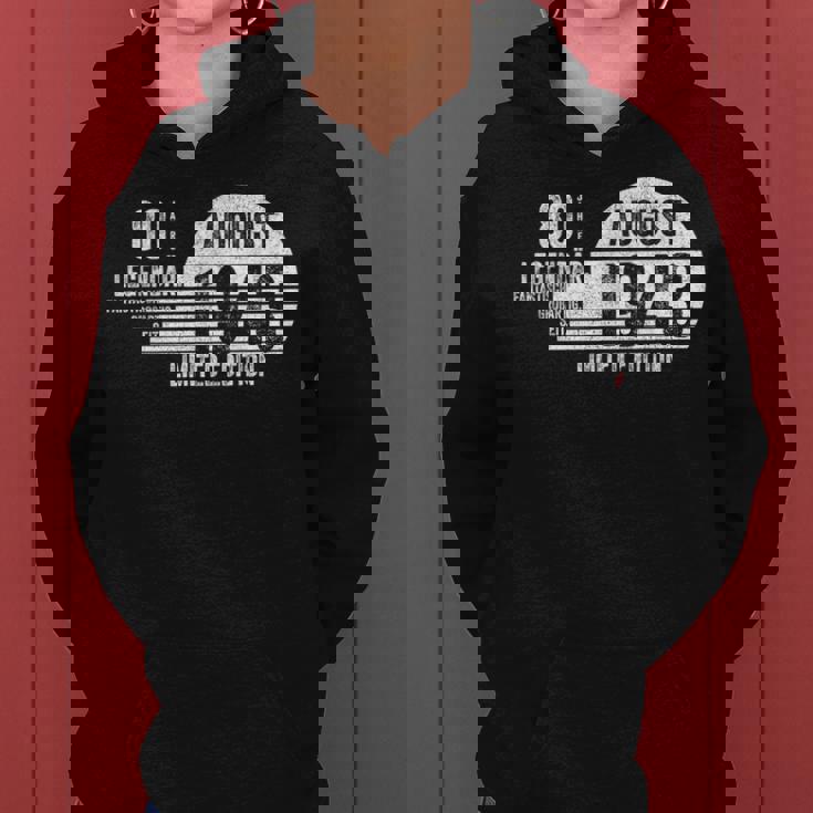 80歳の誕生日 メンズギフト 80歳 女性用 80年 8月 1943 レディースパーカー