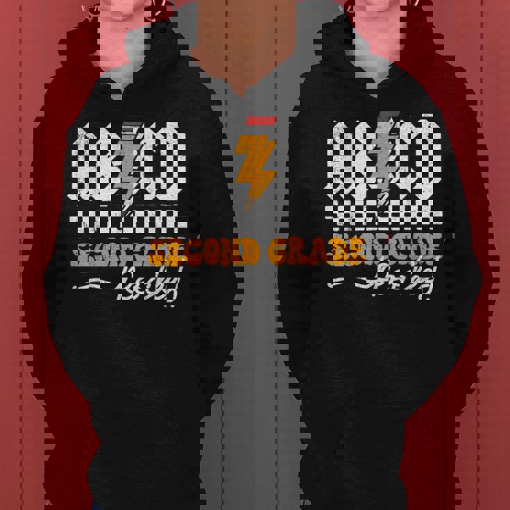 Ab Cd 2年生 ロックス 2年生 先生 男の子 女の子 キッズ レディースパーカー