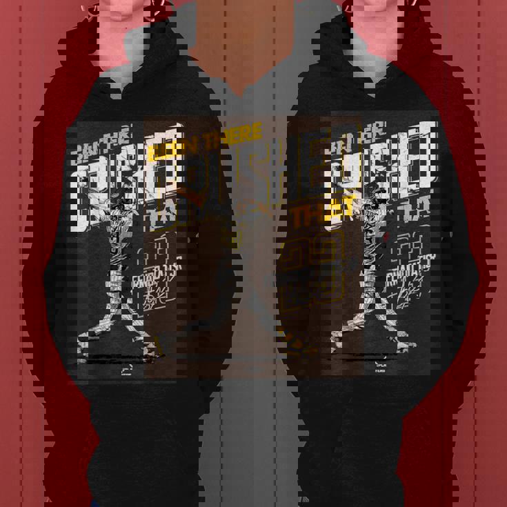 Been There Crushed That Fernando Tatis Jran Diego Mlbpa レディースパーカー