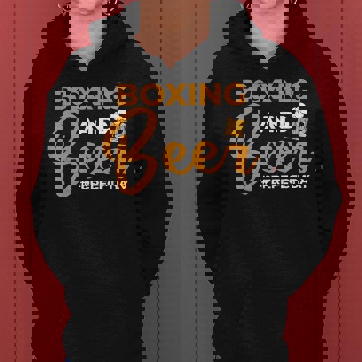 Boxing And Beer Perfectday ボクサー・ボクシング レディースパーカー