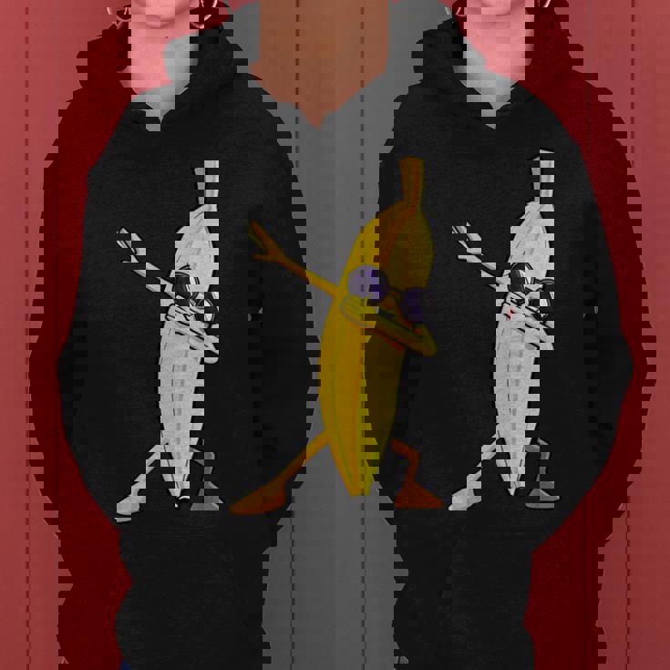 Dabbing バナナ ハワイアン トロピカル フルーツ好き 男性 女性 キッズ レディースパーカー